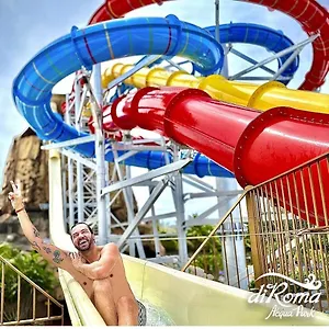 Apartamento Spazzio Diroma Acesso Diroma Acqua Park Gratuito Star Temporada, Caldas Novas