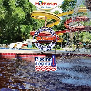 Apartamento Golden Dolphin Express-com Roupas De Cama E Banho, Piscinas 24h, Proximo Ao Water Park, Prive, Boulevard, Riviera - Hotferias, Caldas Novas