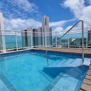 Seamar Flat Rn Varandas- Completo Com Ar E Cozinha Natal